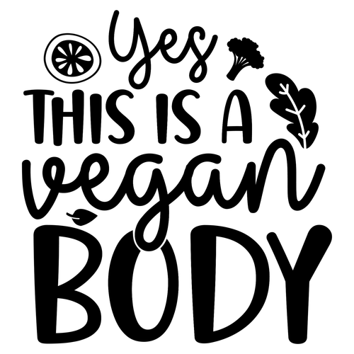 Yes this is a vegan body Poster Canvas Movie Film Print A0 A1 A2 A3 A4 A5 A6 Art
