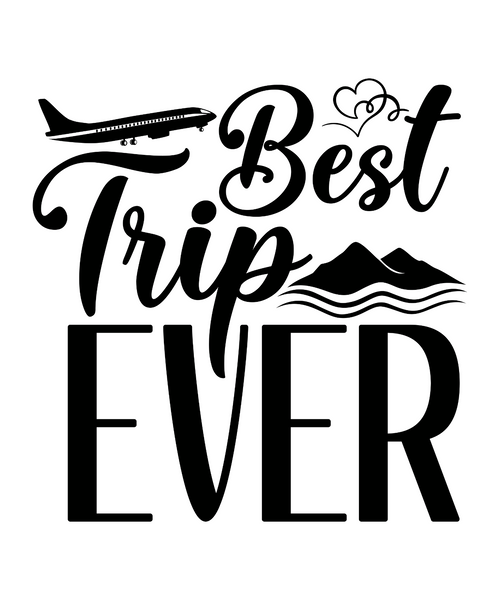 Best Trip Ever-01 (2) Poster Canvas Movie Film Print A0 A1 A2 A3 A4 A5 A6 Art Wa