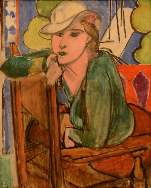 The Green Blouse 1938 Henri Matisse