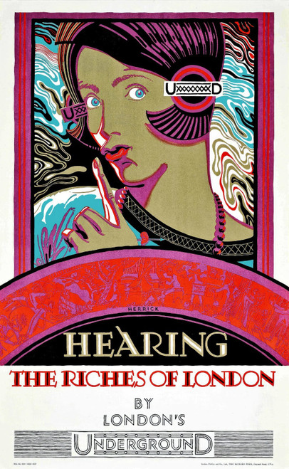 51445727483_HERRICK, Frederick Charles. Hearing the Riches of London by London's