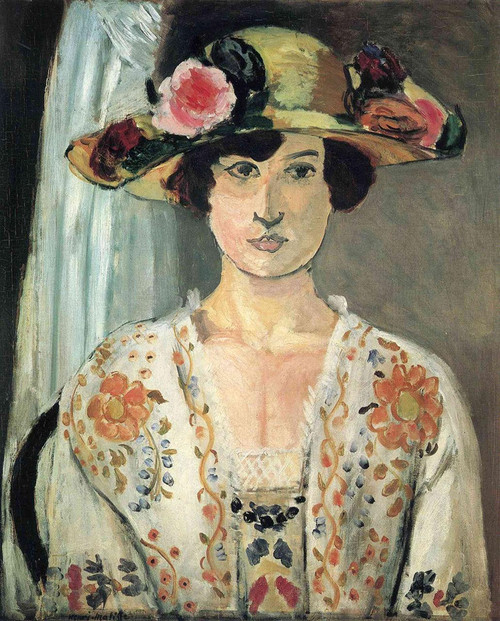 Woman in a hat Henri Matisse