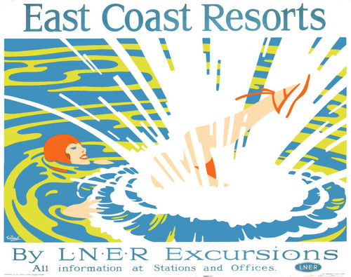 51535038121_PURVIS, Tom. East Coast REsorts by LNER Excursions, 1925-artofuniver