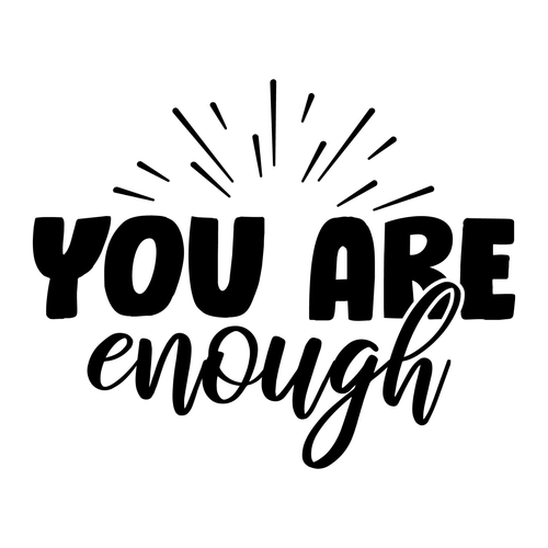 You Are Enough Poster Canvas Movie Film Print A0 A1 A2 A3 A4 A5 A6 Art Wall Deco