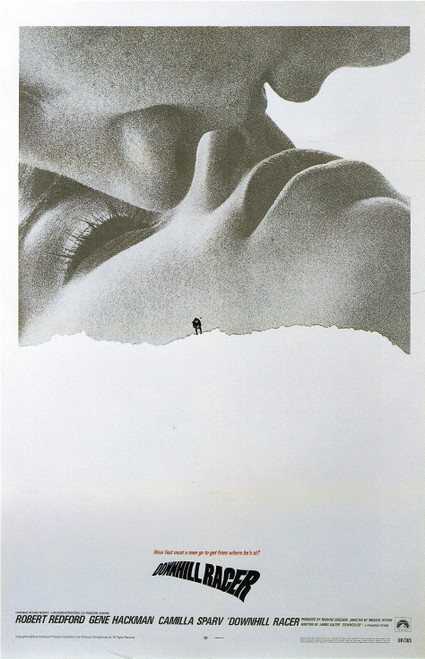 Downhill Racer- US 1969 small Art Gallery Poster Canvas Print Wall Decoration A0