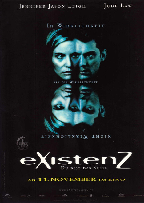 Existenz 01 Poster Canvas Movie Film Print A0 A1 A2 A3 A4 A5 A6 Art Wall Decorat