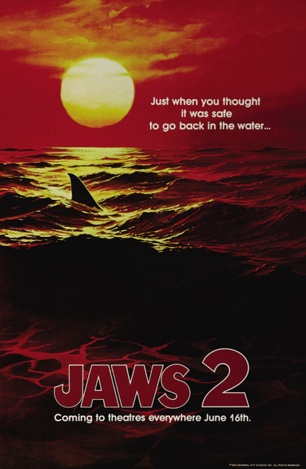 jaws-2_59bbf8ac Poster Canvas Movie Film Print A0 A1 A2 A3 A4 A5 A6 Art Wall Dec