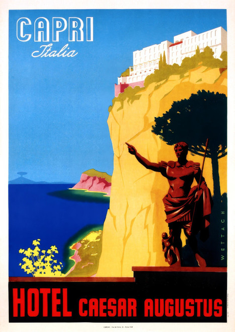 51055510552_WETTACH, Reinhart. Hotel Caesar Augustus, c. 1940s-artofuniverse0