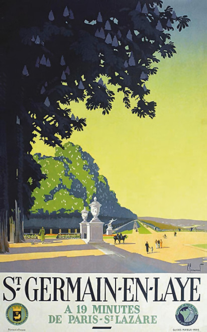 51607126614_COMMARMOND, Pierre. Saint Germain en Laye, c. 1930.-artofuniverse0