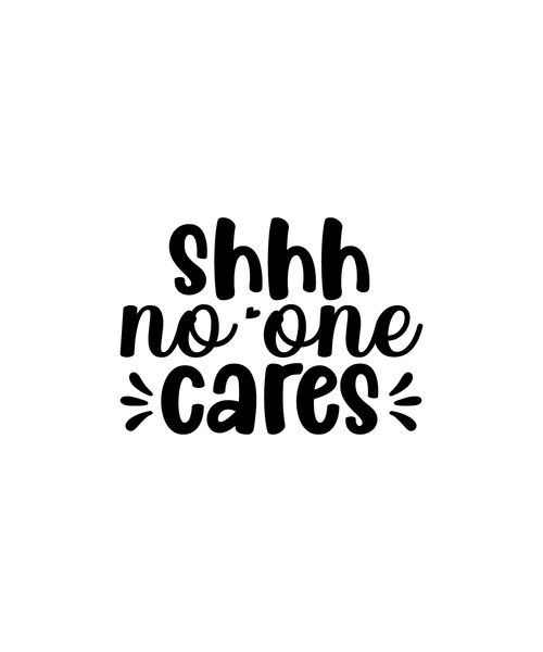 Shhh No One Cares-01 Poster Personalized Canvas Movie Film Print A0 A1 A2 A3 A4