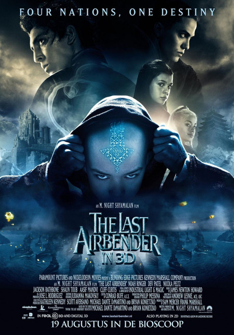 The Last Airbender (2010)_8 Poster Canvas Movie Film Print A0 A1 A2 A3 A4 A5 A6