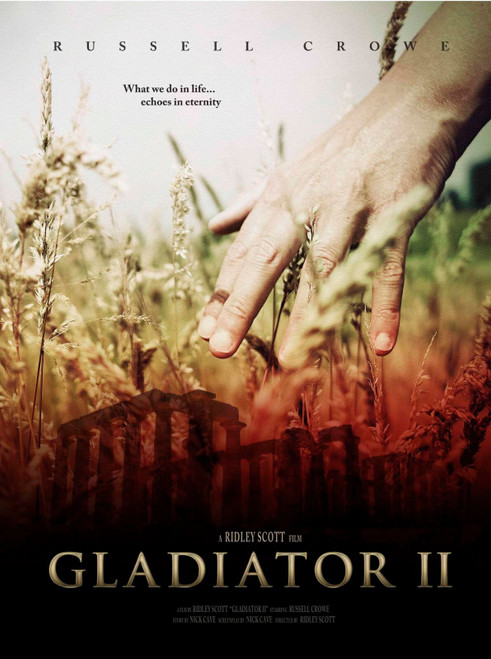 Gladiator 10 Poster Canvas Movie Film Print A0 A1 A2 A3 A4 A5 A6 Art Wall Decora