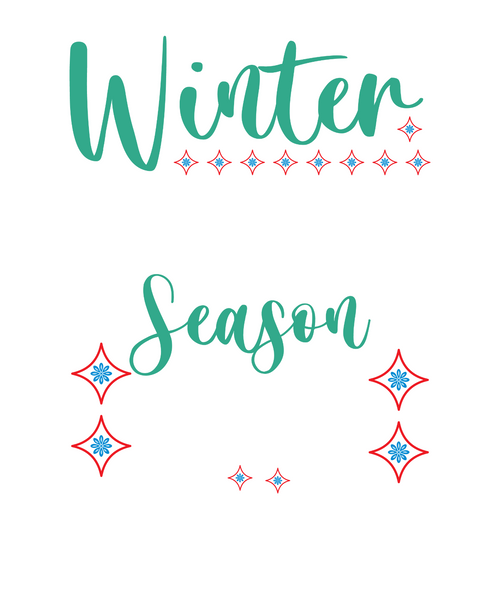 Winter Is Not A Season It's A celebration Poster Canvas Movie Film Print A0 A1 A