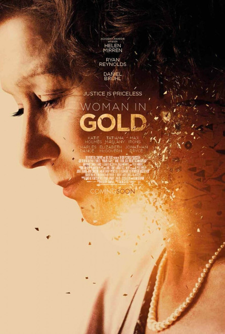 Woman in Gold (2015)_3 Poster Canvas Movie Film Print A0 A1 A2 A3 A4 A5 A6 Art W