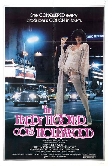 The Happy Hooker Goes Hollywood (1980)_0 Poster Canvas Movie Film Print A0 A1 A2