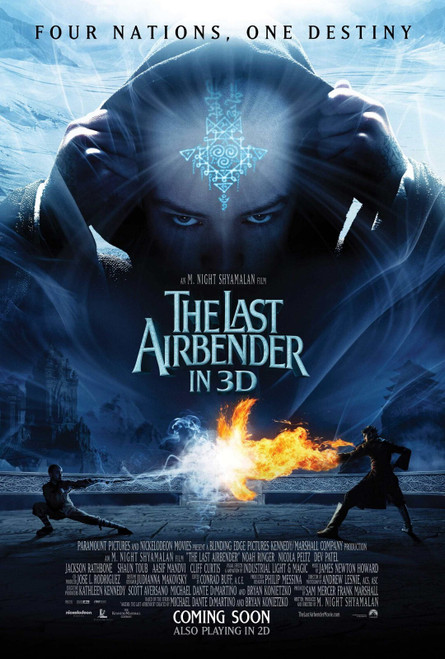 The Last Airbender (2010)_6 Poster Canvas Movie Film Print A0 A1 A2 A3 A4 A5 A6