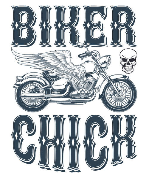 Biker Chick-01 Poster Canvas Movie Film Print A0 A1 A2 A3 A4 A5 A6 Art Wall Deco