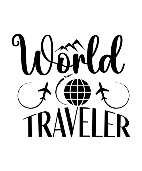 World Traveler-01 (2) Poster Canvas Movie Film Print A0 A1 A2 A3 A4 A5 A6 Art Wa