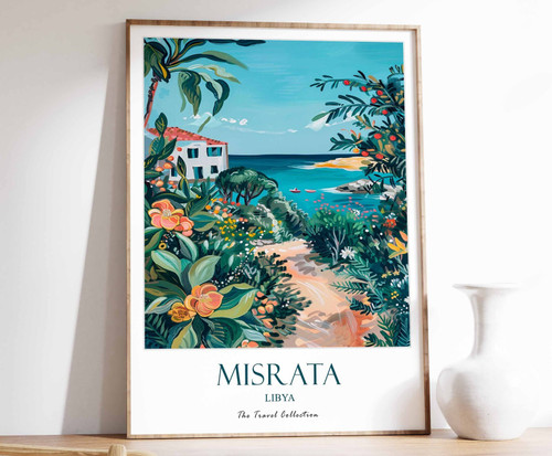 4_Misrata Print, Misrata Travel Poster, Middle East Travel Print, Islamic Decor,