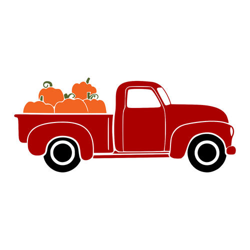 Pumpkin Truck Poster Canvas Unique Design Print A0 A1 A2 A3 A4 A5 A6 Art Wall De