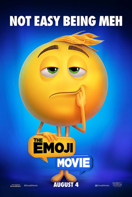 The Emoji Movie (2017)_4 Poster Canvas Movie Film Print A0 A1 A2 A3 A4 A5 A6 Art