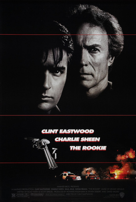 The Rookie (1990)_0 Poster Canvas Movie Film Print A0 A1 A2 A3 A4 A5 A6 Art Wall