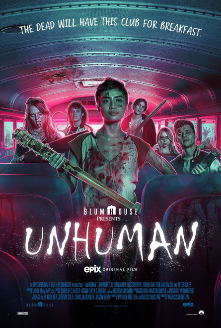 Unhuman (2022)_0 Poster Canvas Movie Film Print A0 A1 A2 A3 A4 A5 A6 Art Wall De