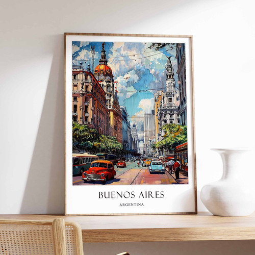 4_Buenos Aires Poster, Home Decor, Travel Art, Argentinian Wall Art, Argentina T
