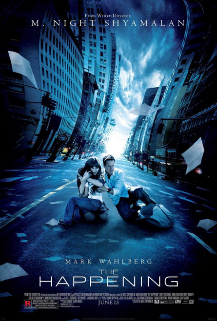 The Happening (2008)_3 Poster Canvas Movie Film Print A0 A1 A2 A3 A4 A5 A6 Art W