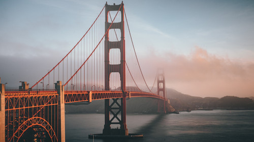 Golden Gate bridge San Francisco Poster Canvas Movie Film Print A0 A1 A2 A3 A4 A