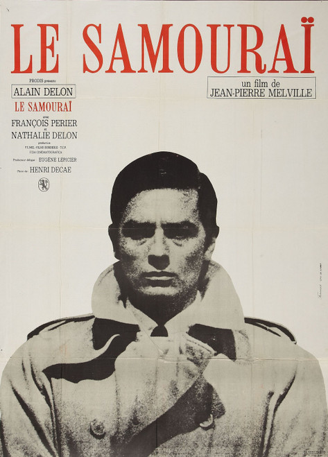 Le samourai Poster Canvas Movie Film Print A0 A1 A2 A3 A4 A5 A6 Art Wall Decorat