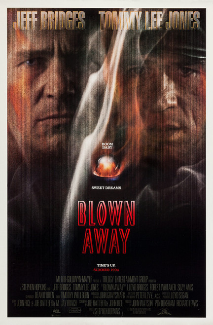 Blown Away (1994)_1 Movie Film Poster Canvas iconic design