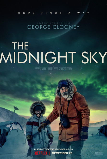 The Midnight Sky (2020)_2 Poster Canvas Movie Film Print A0 A1 A2 A3 A4 A5 A6 Ar