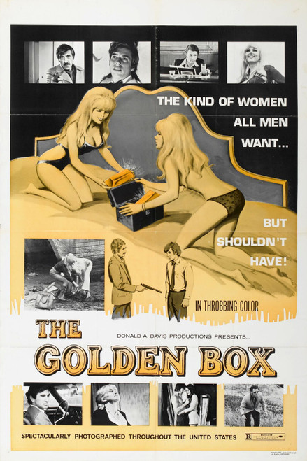 Golden Box 01 Poster Canvas Movie Film Print A0 A1 A2 A3 A4 A5 A6 Art Wall Decor