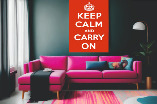 keep red mockup Poster Canvas Movie Film Print A0 A1 A2 A3 A4 A5 A6 Art Wall Dec