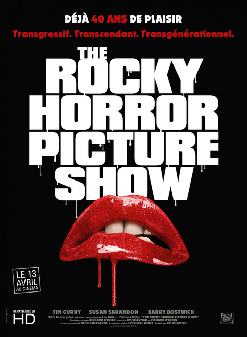 The Rocky Horror Picture Show (1975)_4 Poster Canvas Movie Film Print A0 A1 A2 A