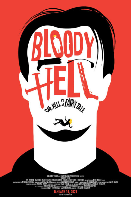 Bloody Hell (2020)_4 Movie Film Poster Canvas iconic design
