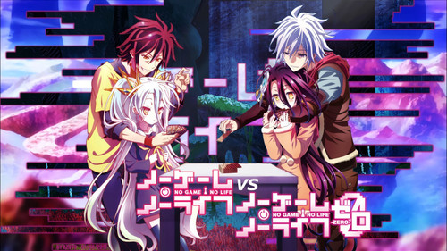 no game no life 3 Poster Canvas Movie Film Print A0 A1 A2 A3 A4 A5 A6 Art Wall D