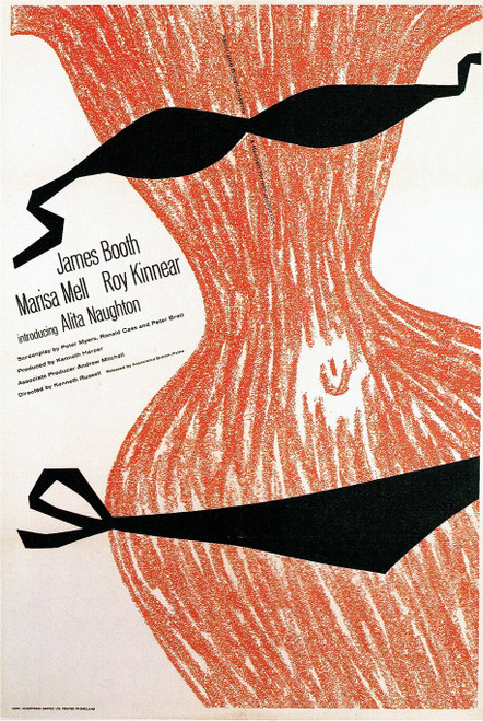 French Dressing- British 1963 small Poster Canvas Movie Film Print A0 A1 A2 A3 A