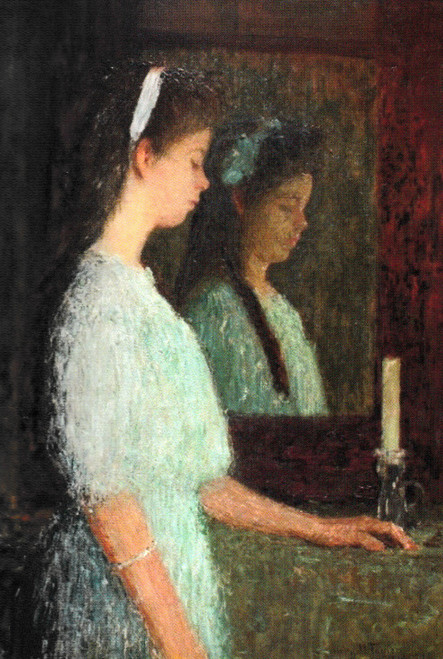 Turner,HelenM_TheMoth_1918_te Poster Canvas Movie Film Print A0 A1 A2 A3 A4 A5 A