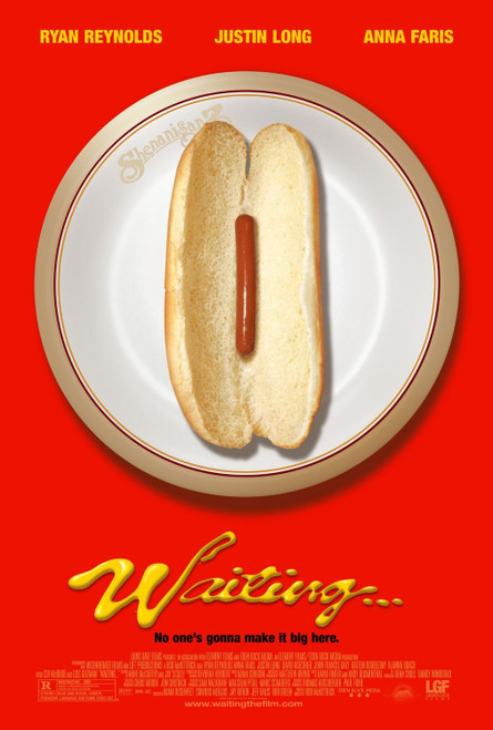 Waiting_ (2005)_1 Poster Canvas Movie Film Print A0 A1 A2 A3 A4 A5 A6 Art Wall D