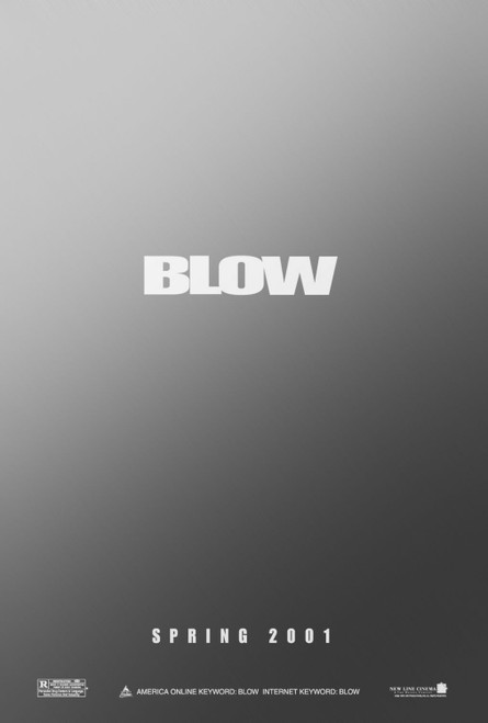 Blow (2001)_2 Movie Film Poster Canvas iconic design