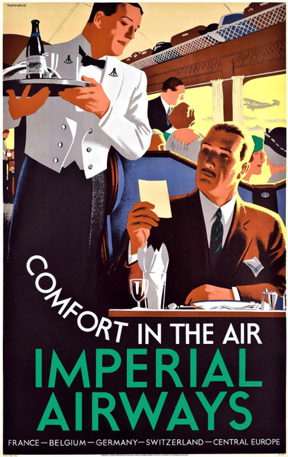 50981398433_PURVIS, Tom. Imperial Airways, Comfort in the Air-artofuniverse0