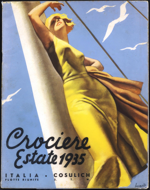 49825402991_BOCCASILE, Gino. Crociere Estate, 1935.-artofuniverse0