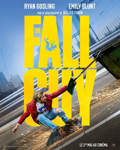 The Fall Guy (2024)_5 Poster Canvas Movie Film Print A0 A1 A2 A3 A4 A5 A6 Art Wa