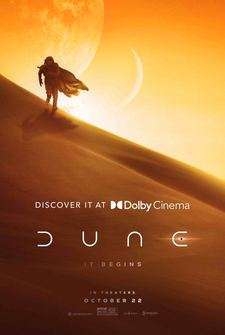 Dune (2021)_18 Movie Film Poster Canvas iconic design