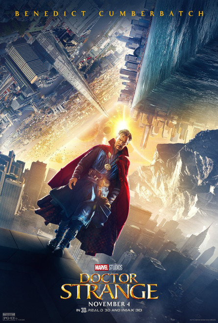Doctor Strange (2016)_5 Movie Film Poster Canvas iconic design