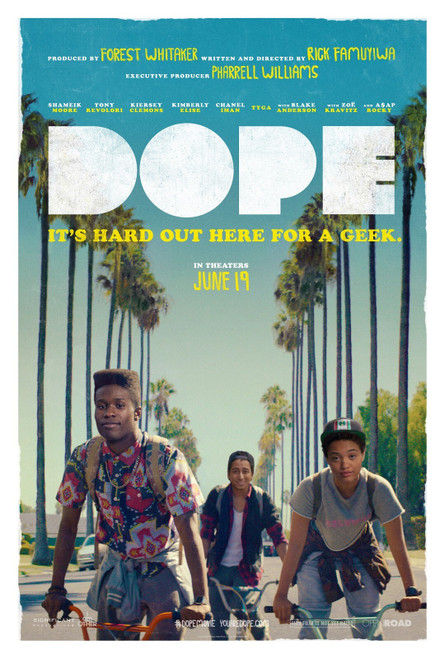 Dope (2015)_2 Movie Film Poster Canvas iconic design