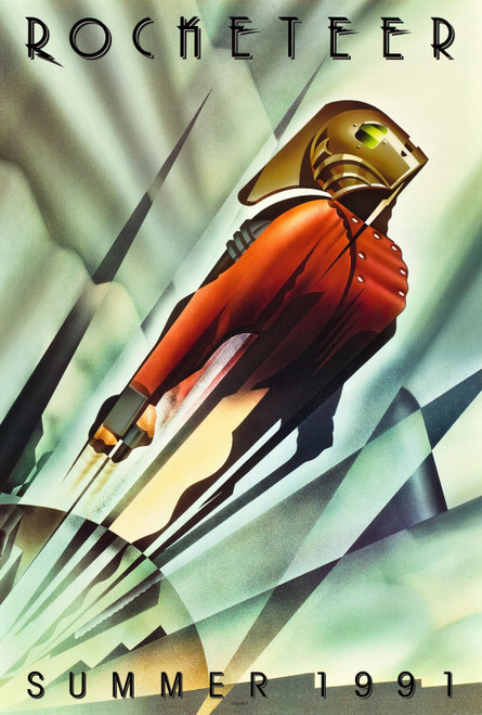 The Rocketeer (1991)_1 Poster Canvas Movie Film Print A0 A1 A2 A3 A4 A5 A6 Art W