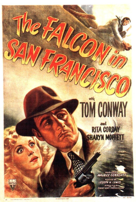 The Falcon in San Francisco (1945)_0 Poster Canvas Movie Film Print A0 A1 A2 A3