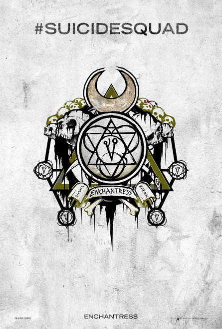 Suicide Squad (2016)_19 Poster Canvas Movie Film Print A0 A1 A2 A3 A4 A5 A6 Art